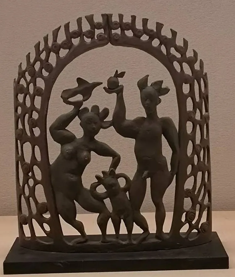 彫刻 人形 FRP製
